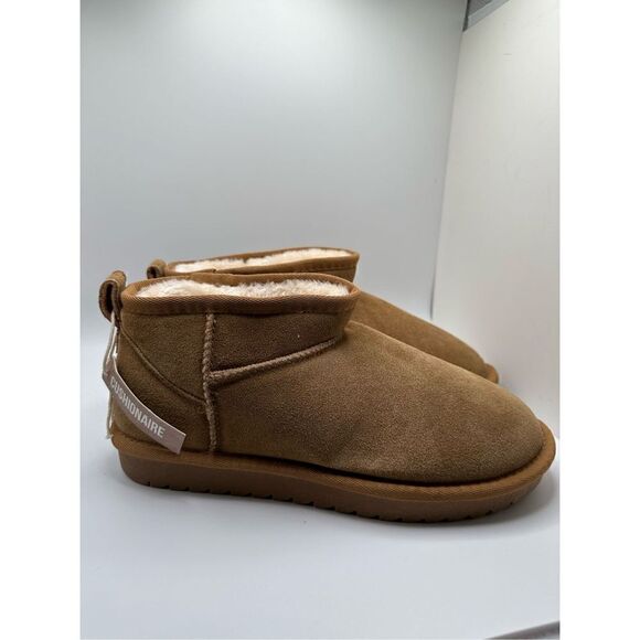 CUSHIONAIRE Women's pull on boot 8.5 WIDE CHESTNUT - Picture 1 of 7